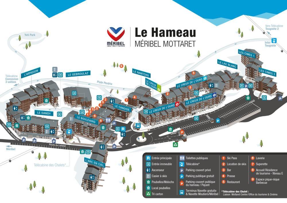 Les Logis De Méribel Exterior foto