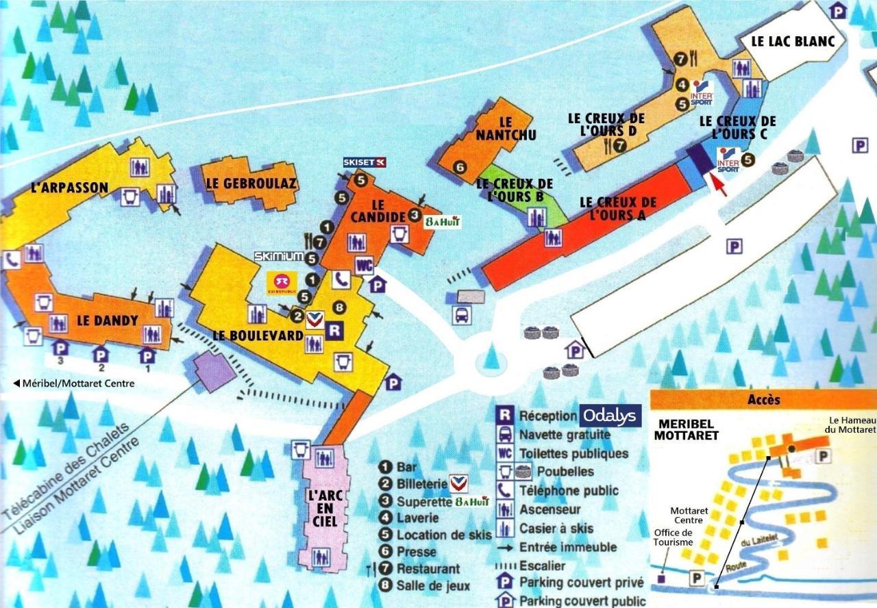Les Logis De Méribel Exterior foto